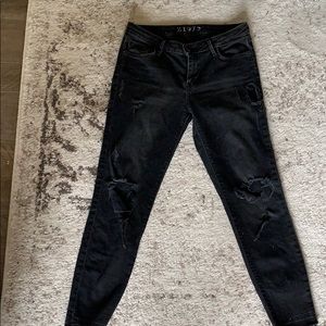Black distressed Zara Jean